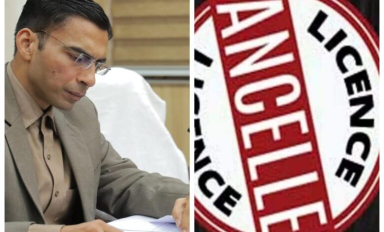 बिल्डर की दादागिरी पर डीएम सविन का डंडा, शस्त्र लाइसेंस सस्पेंड, जब्त किया हथियार