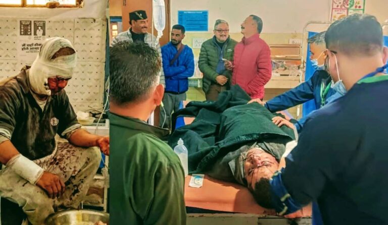 भालू के आतंक से उत्तरकाशी परेशान,एक और ग्रामीण बना भालू का शिकार, गंभीर रूप से घायल हरीश हायर सेंटर रैफर,मौके पर पहुंचे पूर्व विधायक सजवान