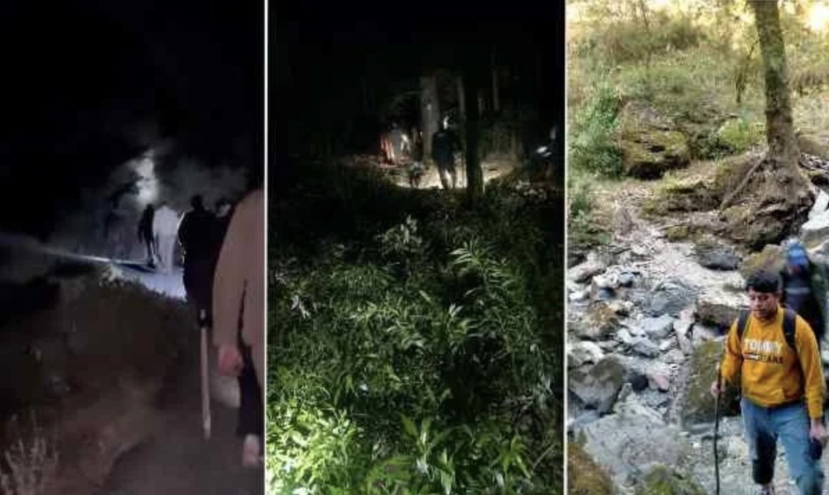 नैनीताल की पहाड़ियों में भटके छात्र का 20 घंटे बाद रेस्क्यू