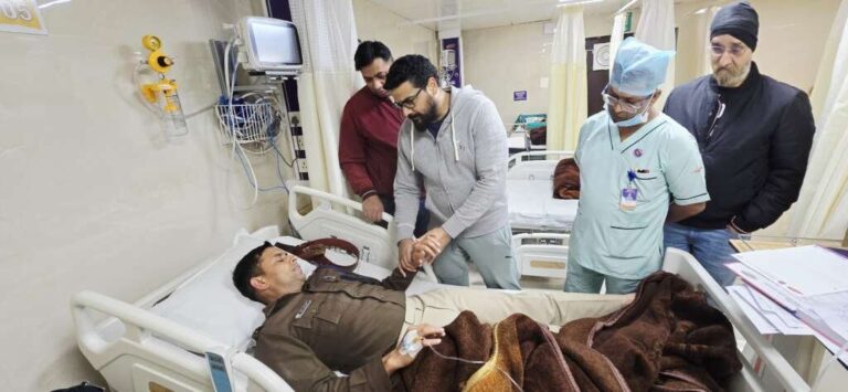 हल्द्वानी : चौकी इंचार्ज को तेज रफ्तार स्कार्पियो ने मारी टक्कर