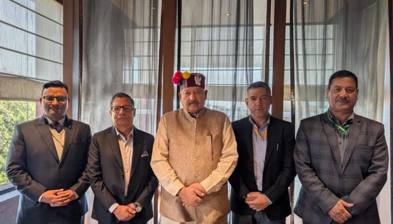 ड्राई पोर्ट निर्माण को लेकर महाराज की नेपाल के राजदूत से भेंट