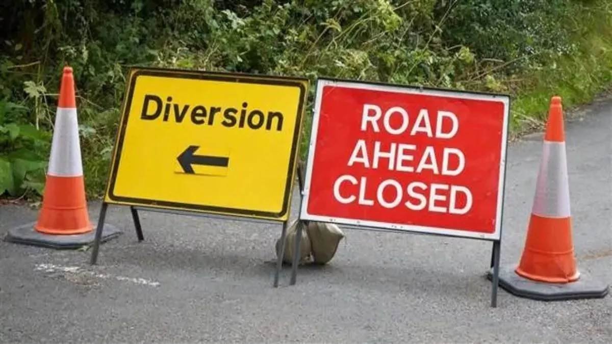 हल्द्वानी–रुद्रपुर मार्ग बंद, यात्रा से पहले रूट डायवर्जन प्लान देखना जरूरी