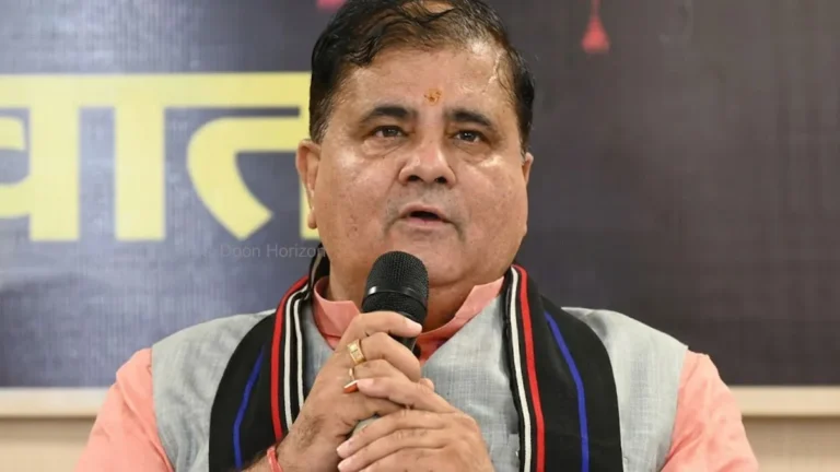 Dehradun : मक्का-मदीना में रोक तो कुंभ में क्यों नहीं? महेंद्र भट्ट ने कांग्रेस से पूछा सवाल