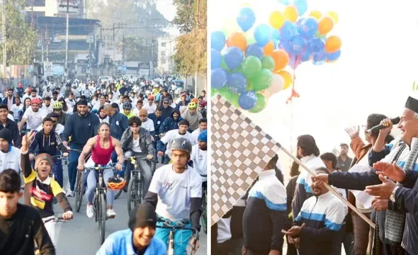 साइकिल के साथ फिटनेस का संकल्प, देहरादून में 1000+ प्रतिभागियों ने रचा नया जोश