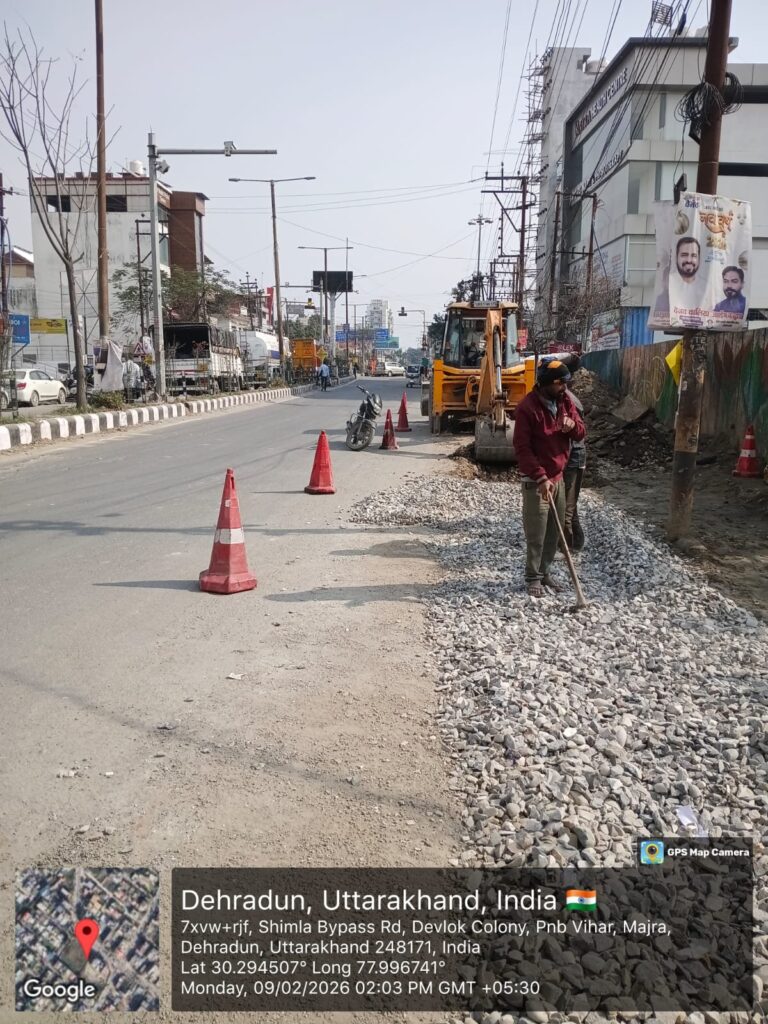जिला प्रशासन की सख्ताई पर शिमला बायपास पर सड़क निर्माण शुरू