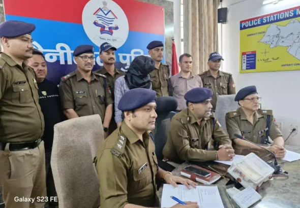 हल्द्वानी में लाखों की चोरी का खुलासा, 13 लाख की ज्वैलरी के साथ शातिर चोर गिरफ्तार