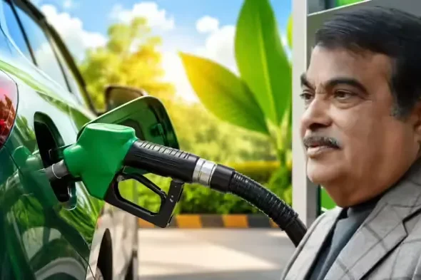 100-percent-ethanol-fuel-nitin-gadkari